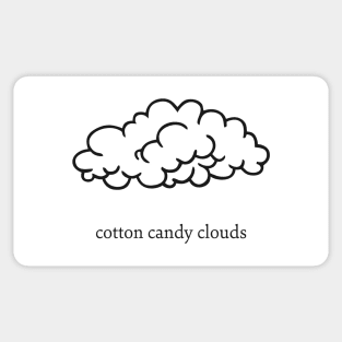 Cotton candy clouds Sticker